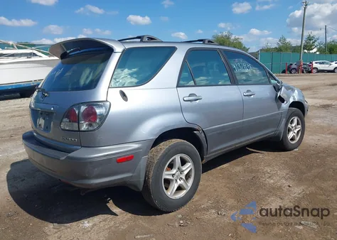 2001 Lexus Rx 300 z USA, uszkodzony, nr VIN JTJHF10U810216767